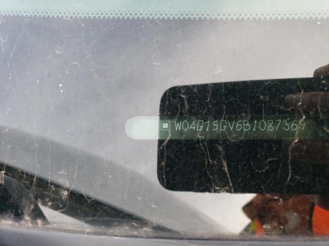 Продаж на аукціоні авто 2011 Buick Regal Cxl, vin: W04G15GV6B1087369, номер лоту: 38220224