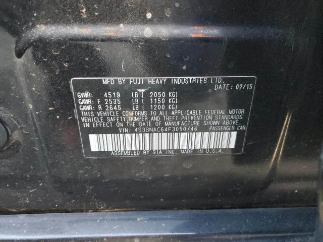 38434254 :رقم المزاد ، 4S3BNAC64F3050746 vin ، 2015 Subaru Legacy 2.5i Premium مزاد بيع