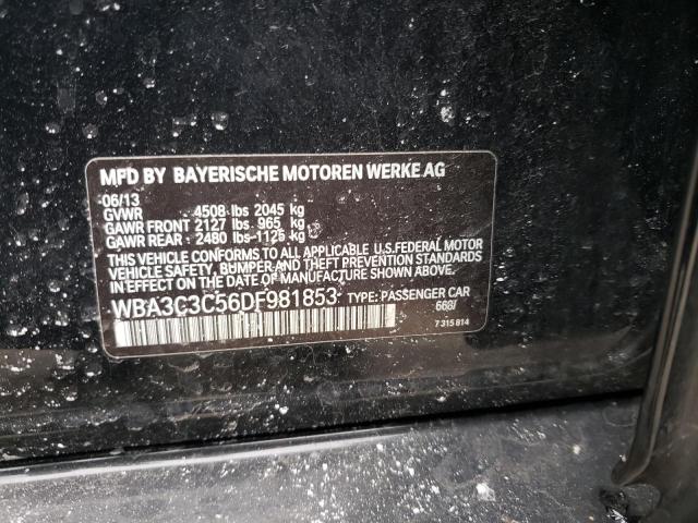 2013 Bmw 320 I Xdrive მანქანა იყიდება აუქციონზე, vin: WBA3C3C56DF981853, აუქციონის ნომერი: 40591604