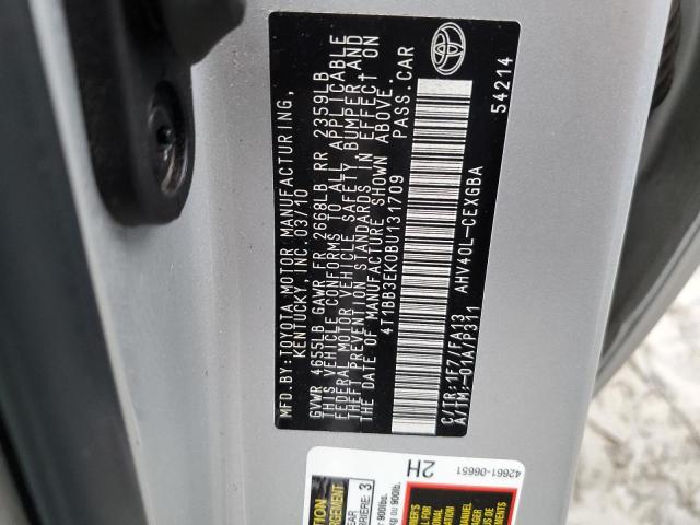 Aukcja sprzedaży 2011 Toyota Camry Hybrid, vin: 4T1BB3EK0BU131709, numer aukcji: 39792384