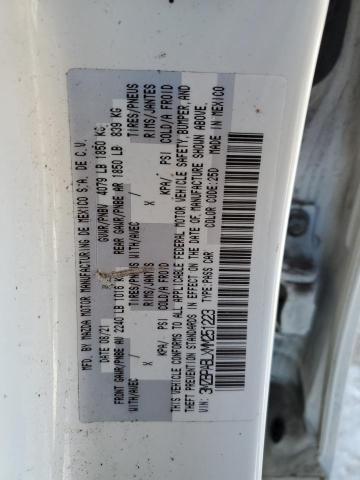 Aukcja sprzedaży 2021 Mazda 3 Select, vin: 3MZBPABLXMM251223, numer aukcji: 40072254