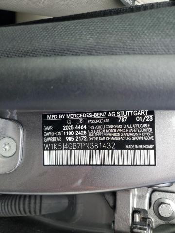 Продажа на аукционе авто 2023 Mercedes-benz Cla 250, vin: W1K5J4GB7PN381432, номер лота: 37430224