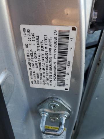 Aukcja sprzedaży 2009 Honda Accord Lxp, vin: 1HGCP26499A088375, numer aukcji: 37265634