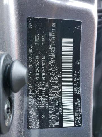 40623084 :رقم المزاد ، 5TDKZRFH3HS526048 vin ، 2017 Toyota Highlander Se مزاد بيع