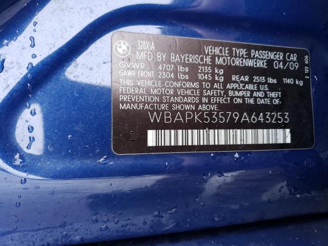 Продаж на аукціоні авто 2009 Bmw 328 Xi Sulev, vin: WBAPK53579A643253, номер лоту: 38557614