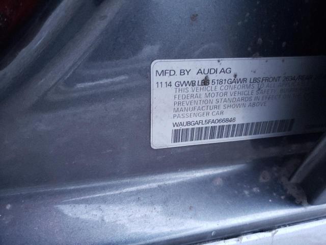 39927864 :رقم المزاد ، WAUBGAFL5FA066846 vin ، 2015 Audi S4 Premium Plus مزاد بيع