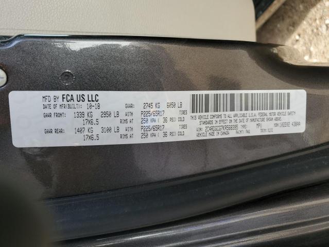 2019 Dodge Grand Caravan Sxt მანქანა იყიდება აუქციონზე, vin: 2C4RDGCG7KR568395, აუქციონის ნომერი: 37153974