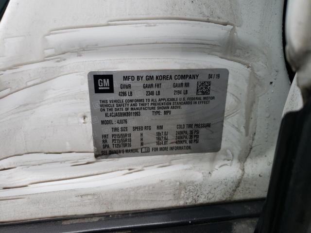 Aukcja sprzedaży 2019 Buick Encore Preferred, vin: KL4CJASB9KB911993, numer aukcji: 40164154