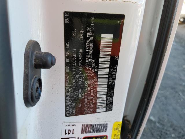 Aukcja sprzedaży 2020 Toyota Sienna Le, vin: 5TDJZ3DC2LS240409, numer aukcji: 39974074
