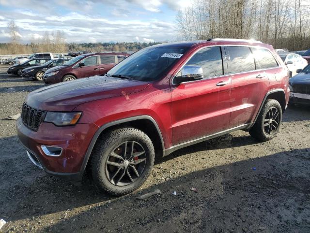 Aukcja sprzedaży 2017 Jeep Grand Cherokee Limited, vin: 1C4RJFBG0HC913742, numer aukcji: 77595493