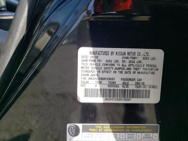 Продажа на аукционе авто 2006 Infiniti M35 Base, vin: JNKAY01E86M105697, номер лота: 39642444