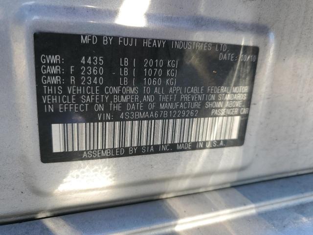 Aukcja sprzedaży 2011 Subaru Legacy 2.5i, vin: 4S3BMAA67B1229262, numer aukcji: 40664854