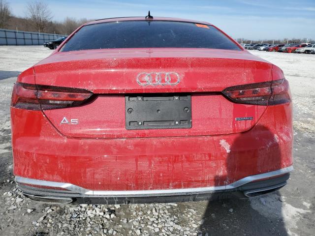 39120964 :رقم المزاد ، WAUSAAF56NA011890 vin ، 2022 Audi A5 Premium 45 مزاد بيع