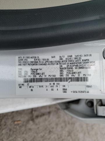 2013 Ford Fiesta Se მანქანა იყიდება აუქციონზე, vin: 3FADP4BJXDM103431, აუქციონის ნომერი: 37272324