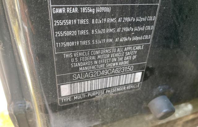 Aukcja sprzedaży 2012 Land Rover Lr4 Hse, vin: SALAG2D49CA623150, numer aukcji: 39795034