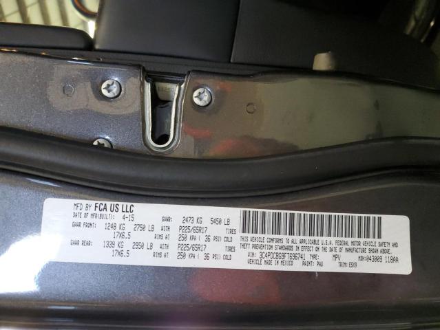 Продаж на аукціоні авто 2015 Dodge Journey Sxt, vin: 3C4PDCBG9FT696741, номер лоту: 38123444