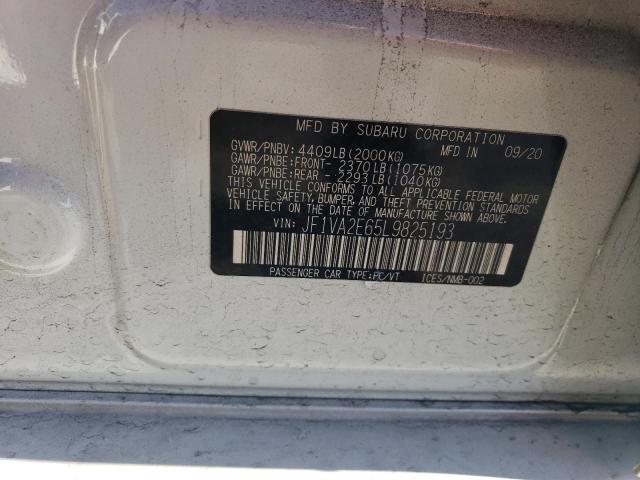 Продаж на аукціоні авто 2020 Subaru Wrx Sti, vin: JF1VA2E65L9825193, номер лоту: 82965113