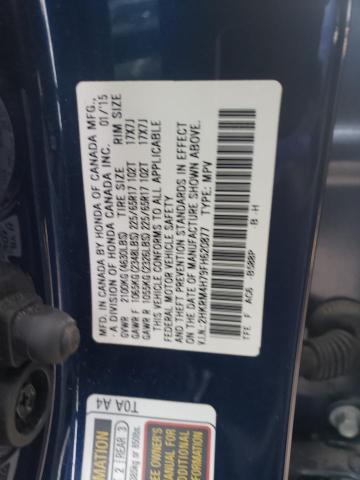 Продаж на аукціоні авто 2015 Honda Cr-v Exl, vin: 2HKRM4H79FH620877, номер лоту: 39056724