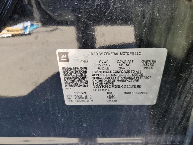 Продаж на аукціоні авто 2019 Cadillac Xt5 Luxury, vin: 1GYKNCRS0KZ112080, номер лоту: 38950804