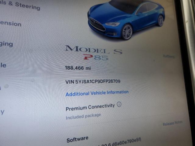 Aukcja sprzedaży 2013 Tesla Model S, vin: 5YJSA1CP9DFP26709, numer aukcji: 39062014
