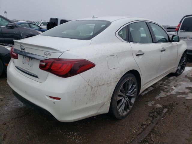 2019 Infiniti Q70 3.7 Luxe მანქანა იყიდება აუქციონზე, vin: JN1BY1AR7KM580091, აუქციონის ნომერი: 39860964