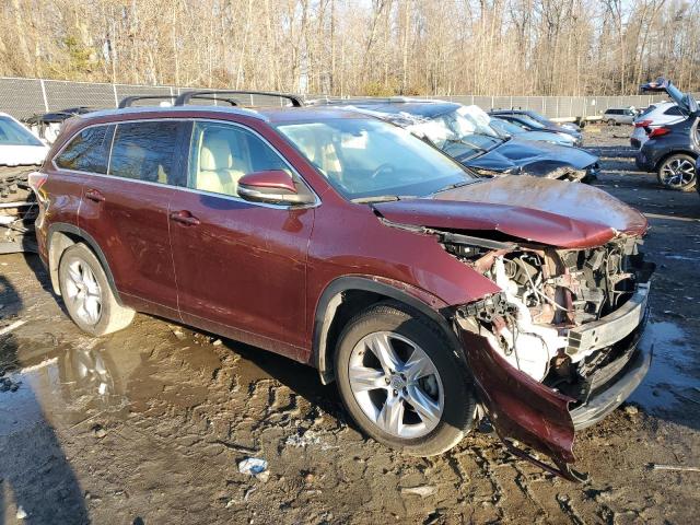 Aukcja sprzedaży 2015 Toyota Highlander Limited, vin: 5TDDKRFH4FS222009, numer aukcji: 36850394