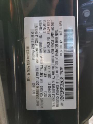 Продаж на аукціоні авто 2021 Mazda Cx-5 Grand Touring, vin: JM3KFBDM8M0325038, номер лоту: 39445134