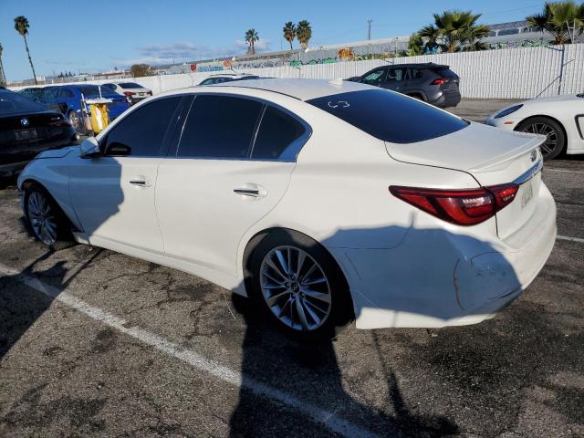 2018 Infiniti Q50 Luxe მანქანა იყიდება აუქციონზე, vin: JN1EV7AP3JM357004, აუქციონის ნომერი: 38587064
