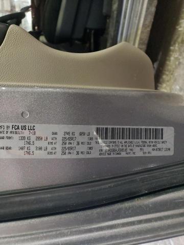 37708214 :رقم المزاد ، 2C4RDGBG4JR309105 vin ، 2018 Dodge Grand Caravan Se مزاد بيع