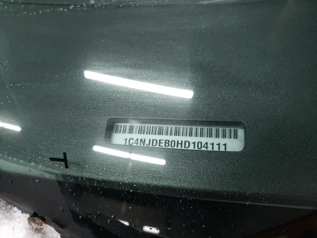 Продаж на аукціоні авто 2017 Jeep Compass Latitude, vin: 1C4NJDEB0HD104111, номер лоту: 39396274