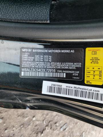 82571133 :رقم المزاد ، WBALZ3C54CDL72916 vin ، 2012 Bmw 650 I مزاد بيع