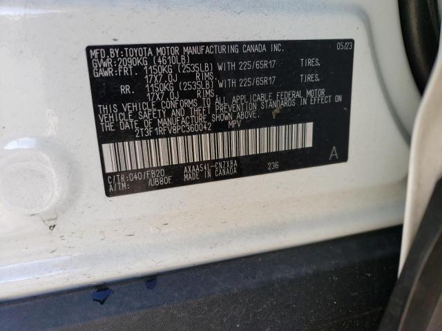 38557564 :رقم المزاد ، 2T3F1RFV8PC360042 vin ، 2023 Toyota Rav4 Le مزاد بيع