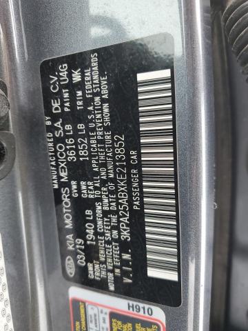 Продажа на аукционе авто 2019 Kia Rio S, vin: 3KPA25ABXKE213852, номер лота: 38353314