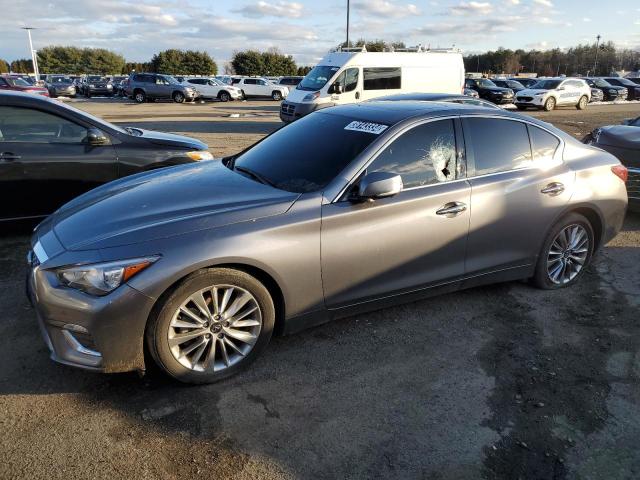 Продажа на аукционе авто 2021 Infiniti Q50 Luxe, vin: JN1EV7BR1MM751489, номер лота: 38143334