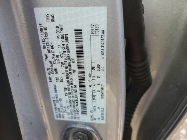 Aukcja sprzedaży 2020 Ford Escape Se, vin: 1FMCU9G66LUB28140, numer aukcji: 37425334