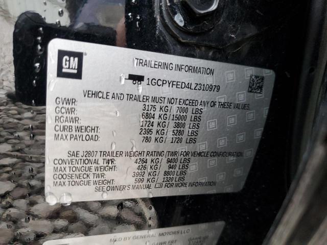 Продажа на аукционе авто 2020 Chevrolet Silverado K1500 Lt Trail Boss, vin: 1GCPYFED4LZ310979, номер лота: 38595804
