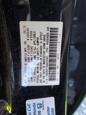 Продаж на аукціоні авто 2016 Honda Accord Ex, vin: 1HGCR2F79GA224487, номер лоту: 82579673