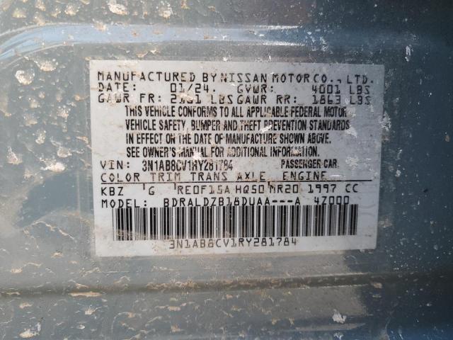 Aukcja sprzedaży 2024 Nissan Sentra, vin: 3N1AB8CV1RY281784, numer aukcji: 86247904