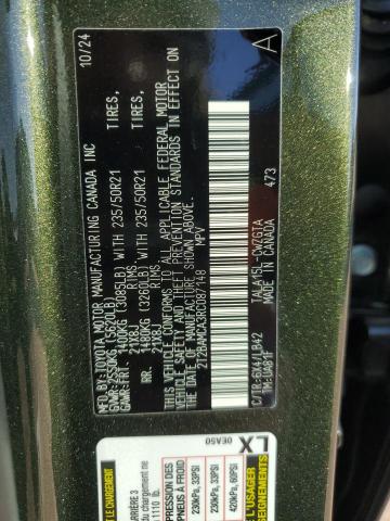 86169894 :رقم المزاد ، 2T2BAMCA3RC087148 vin ، 2024 Lexus Rx 350 مزاد بيع