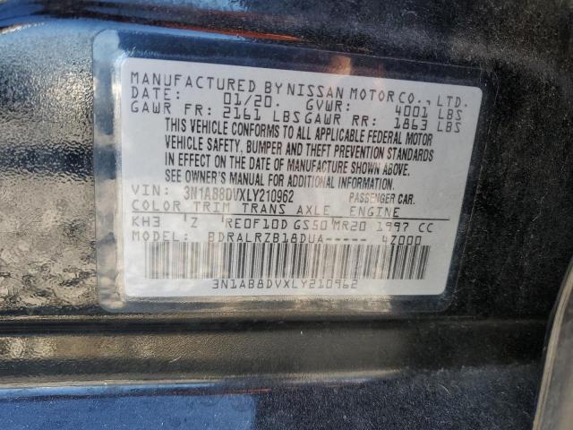 Продажа на аукционе авто 2020 Nissan Sentra, vin: 3N1AB8DVXLY210962, номер лота: 41683365