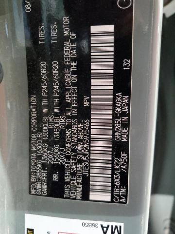 Aukcja sprzedaży 2022 Toyota 4runner Sr, vin: JTESU5JR2N5975466, numer aukcji: 43400435