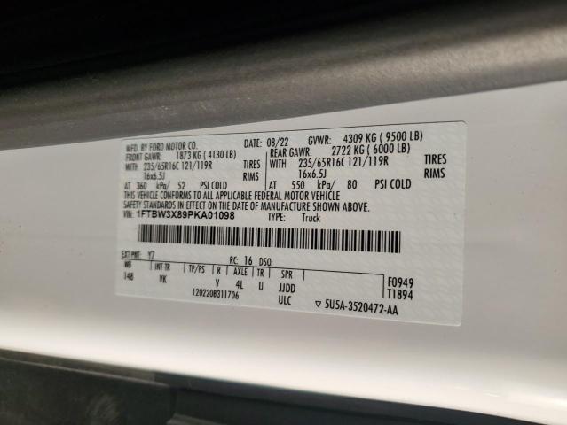 Aukcja sprzedaży 2023 Ford Transit T-, vin: 1FTBW3X89PKA01098, numer aukcji: 42546425