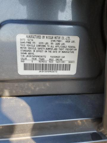 Продажа на аукционе авто 2015 Infiniti Q50 Base, vin: JN1BV7AP6FM336772, номер лота: 42573705