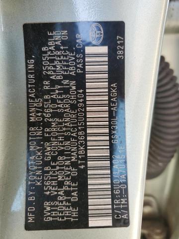 Продажа на аукционе авто 2005 Toyota Avalon, vin: 4T1BK36B15U029404, номер лота: 42622185