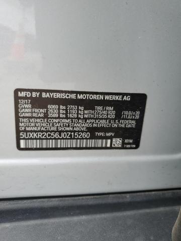 88374975 :رقم المزاد ، 5UXKR2C56J0Z15260 vin ، 2018 Bmw X5 مزاد بيع