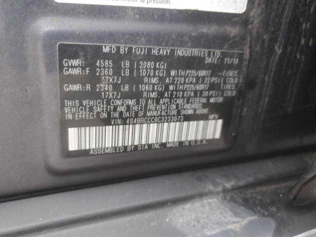 Aukcja sprzedaży 2012 Subaru Outback, vin: 4S4BRCCC0C3233073, numer aukcji: 43150305