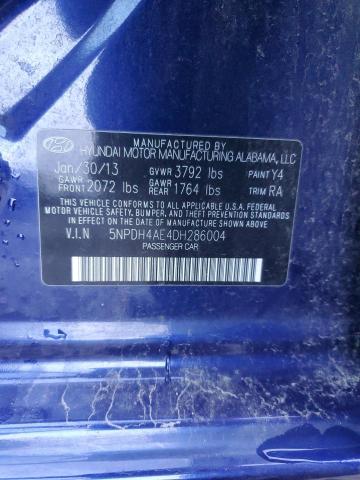Aukcja sprzedaży 2013 Hyundai Elantra, vin: 5NPDH4AE4DH286004, numer aukcji: 43249875