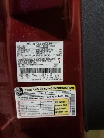 Aukcja sprzedaży 2013 Ford F150, vin: 1FTFW1EF5DKD04902, numer aukcji: 89126425