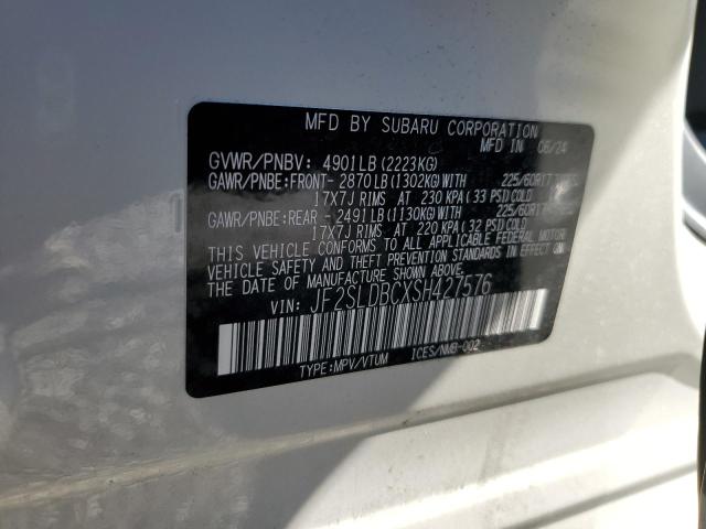 Продажа на аукционе авто 2025 Subaru Forester, vin: JF2SLDBCXSH427576, номер лота: 41795715