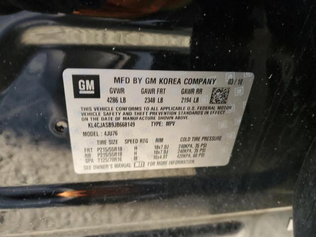 Продаж на аукціоні авто 2018 Buick Encore Pre, vin: KL4CJASB9JB668149, номер лоту: 85790514